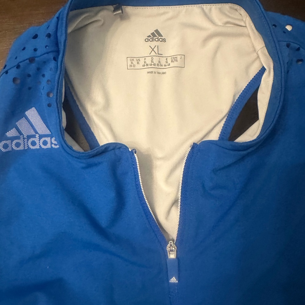 Adidas Blue Performance Tank - Picture 2 of 3